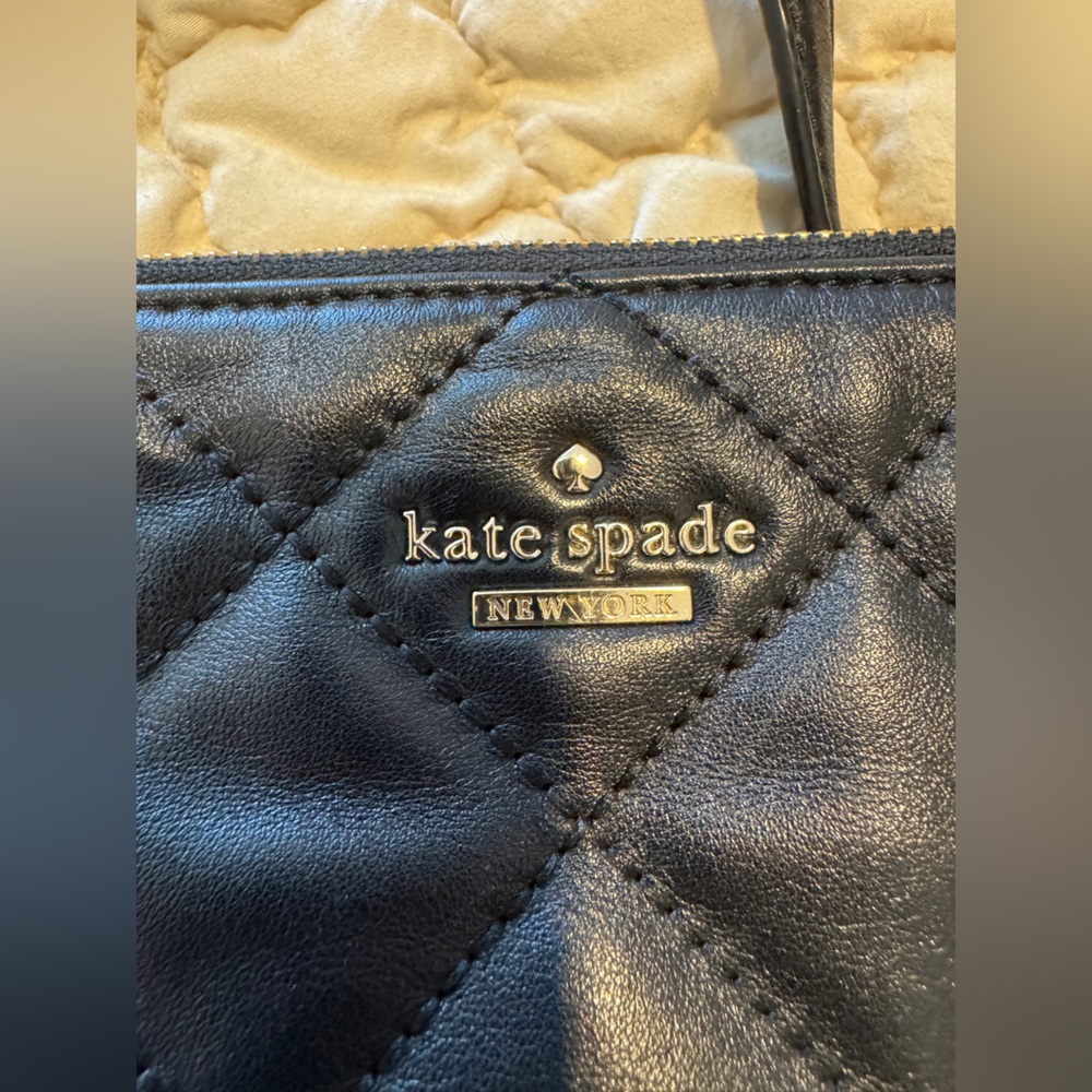 KATE SPADE Quilted Black Leather Crossbody Bag - Picture 9 of 11